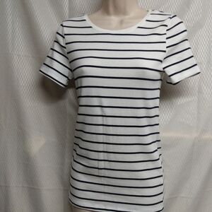 A New Day Strip  Top, XS, Navy/ White, pre-owned